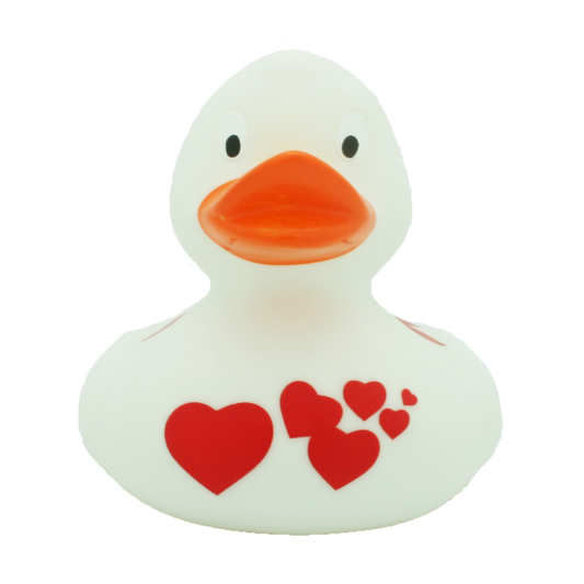 White Hearts Duck